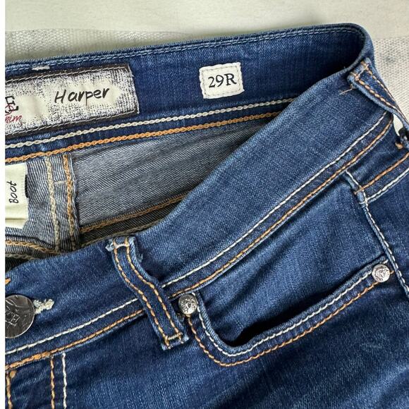 BKE Harper Bootcut Blue Denim Jeans Size 29R x 31 1/2 - Picture 5 of 8